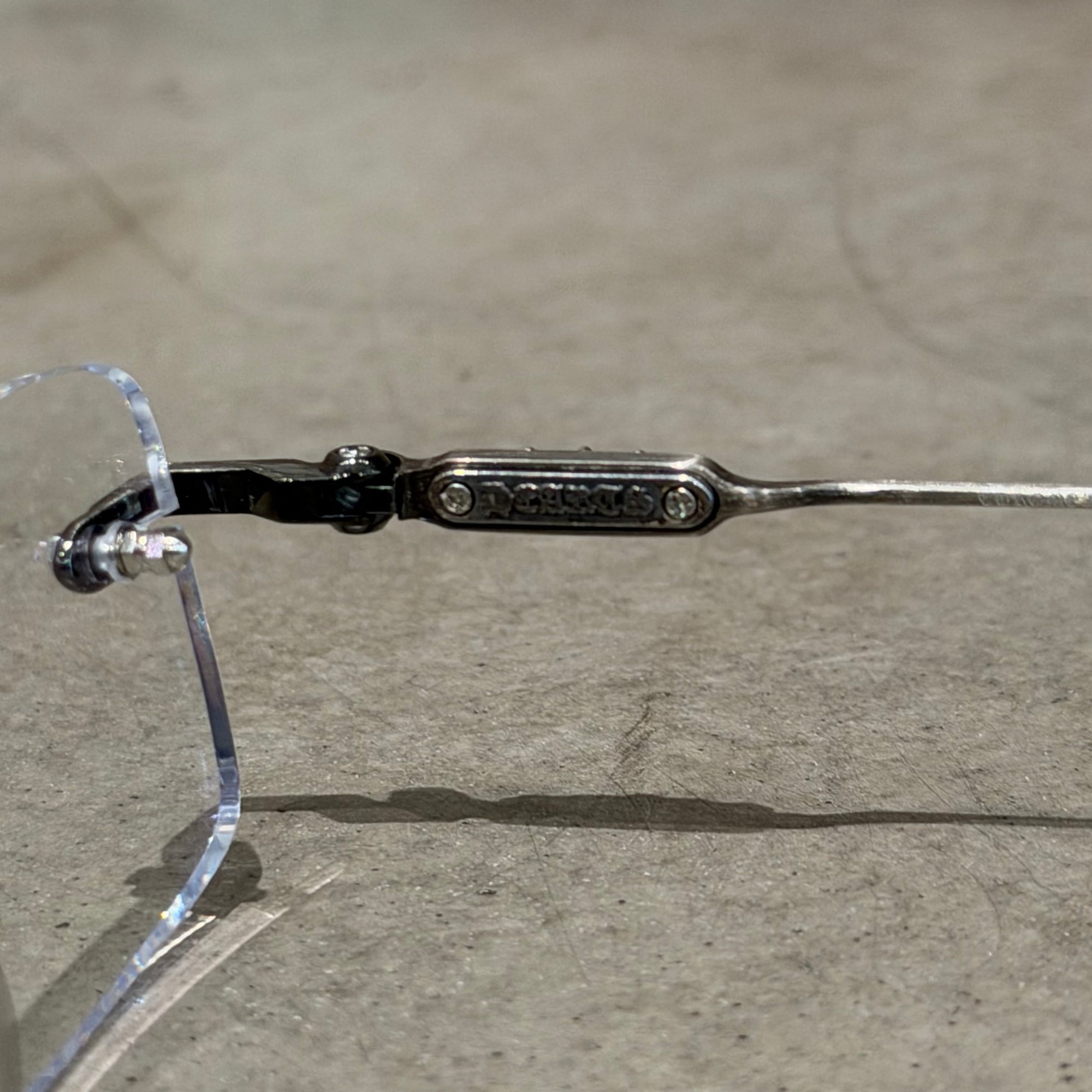 CHROME HEARTS SOFFFFFFFFERS II GLASSES ‘BRUSHED SILVER’