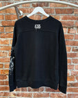 YOHJI S’YTE FLORAL CREWNECK ‘BLACK’