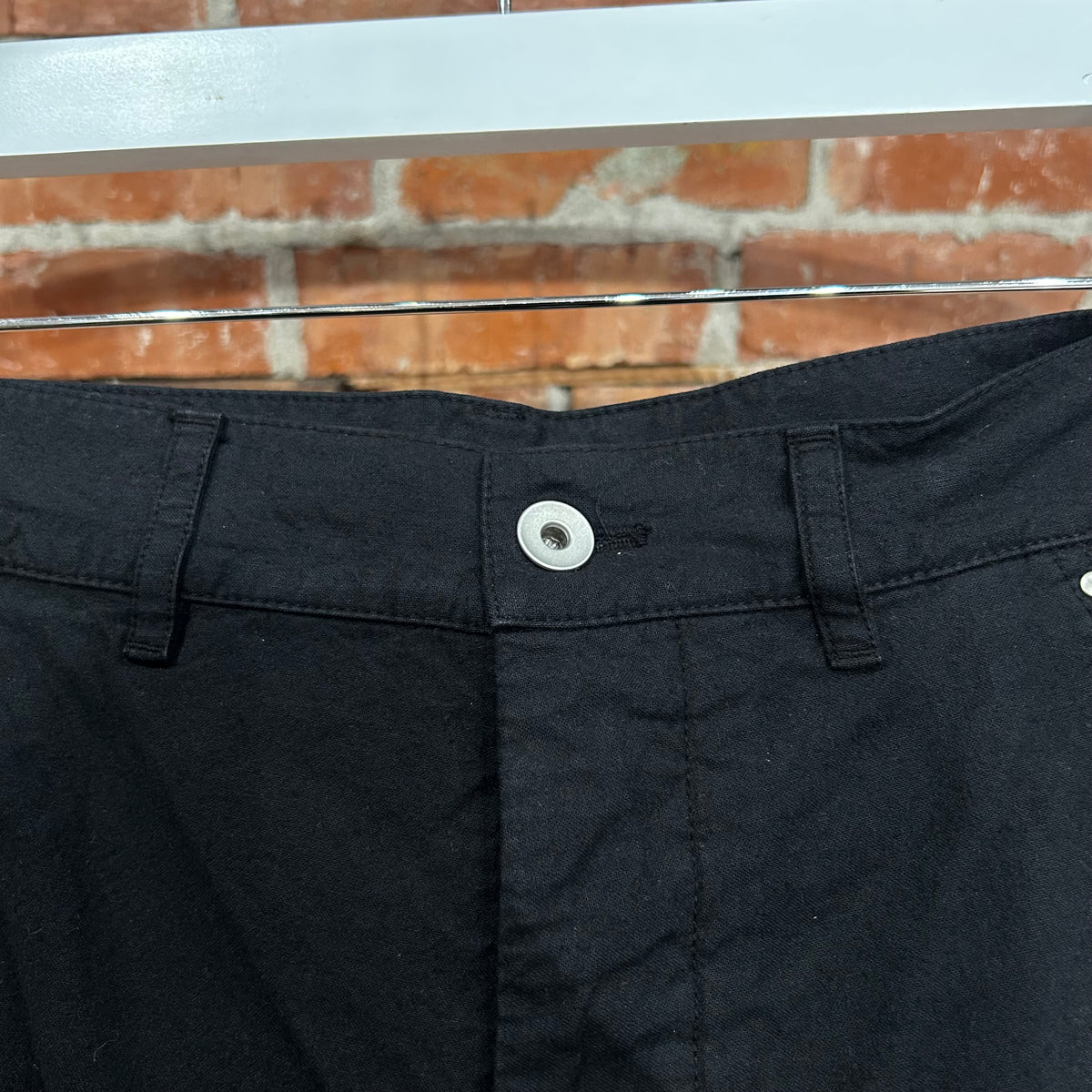 RICK OWENS FW25 CONCORDIANS DRKSHDW STEFAN CARGO SHORTS ‘BLACK’