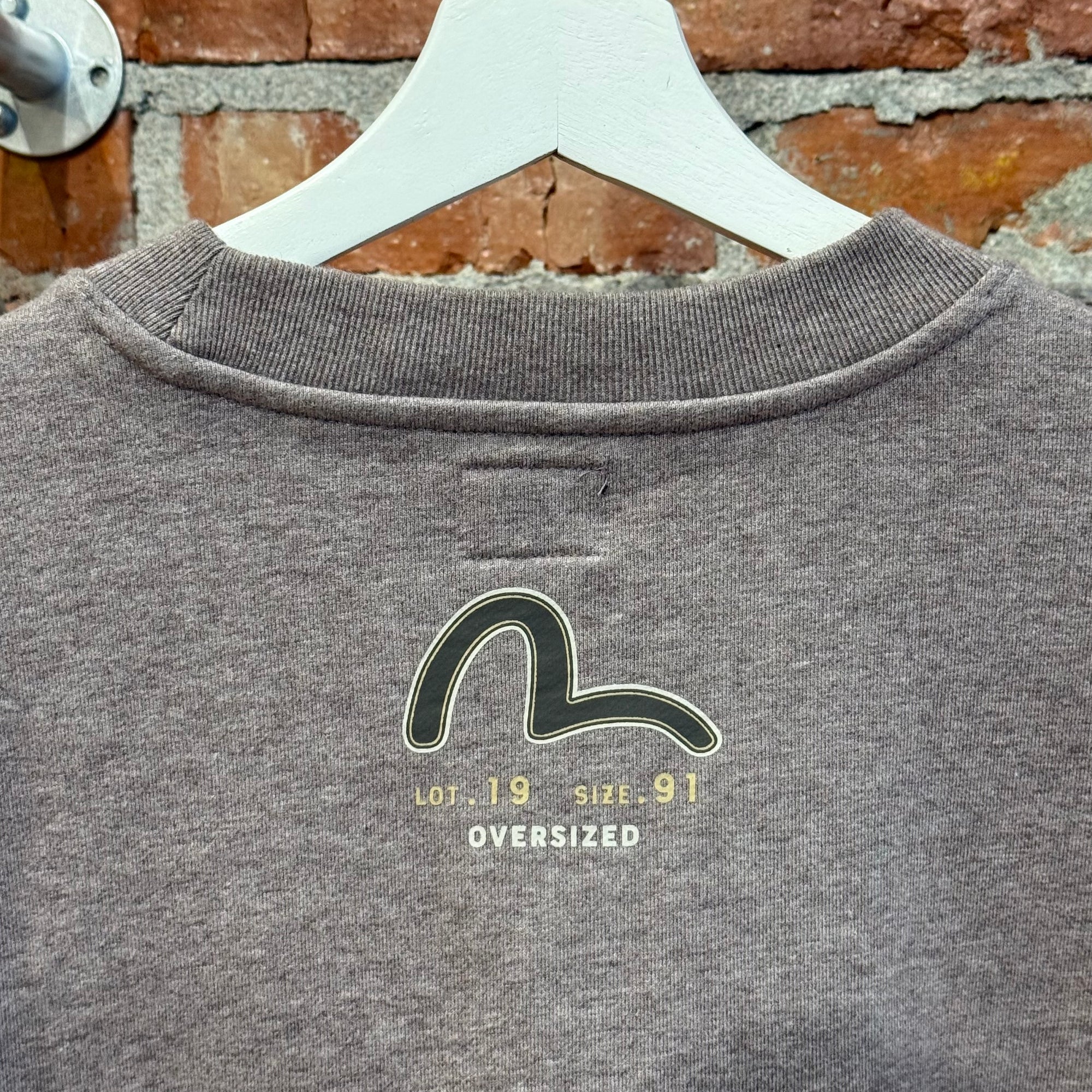 EVISU OSAKA JAPAN CREWNECK 'GREY'