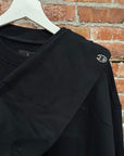 RICK OWENS X CHAMPION TOMMY CREWNECK ‘BLACK’