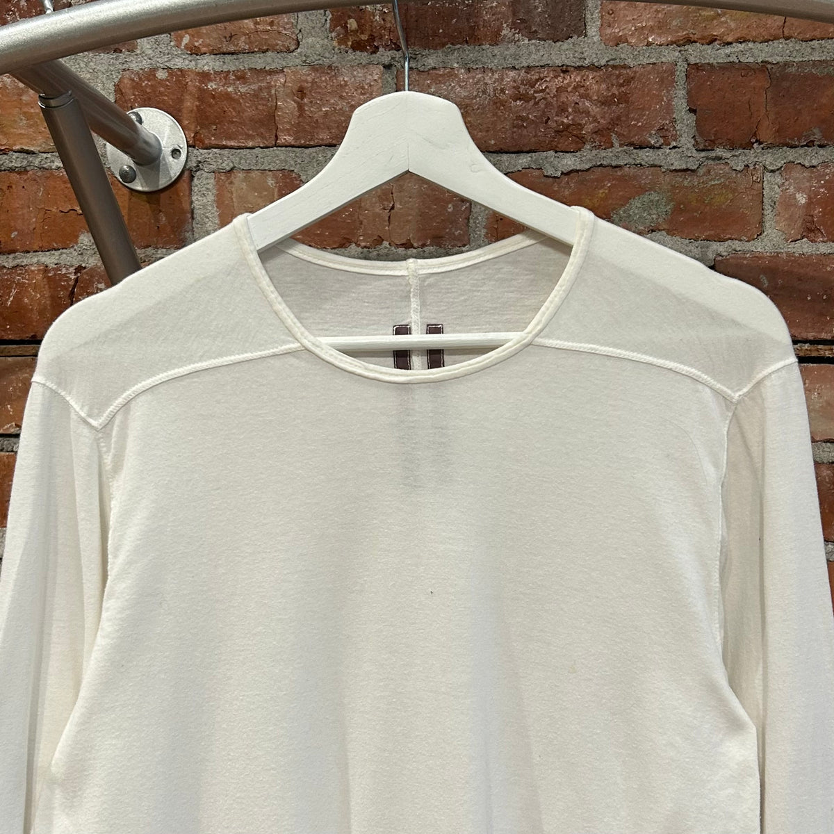 RICK OWENS DRKSHDW LEVEL LONGSLEEVE ‘WHITE’