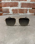 GUCCI AVIATOR BEE METAL FRAME SUNGLASSES 'GOLD'