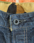 BAPE CAMO BACK DENIM SHORTS ‘DARK BLUE’