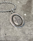 CHROME HEARTS ANGEL MEDALLION NECKLACE ‘SILVER’