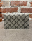 GUCCI DIONYSUS GG SUPREME SIDE BAG ‘TAUPE'
