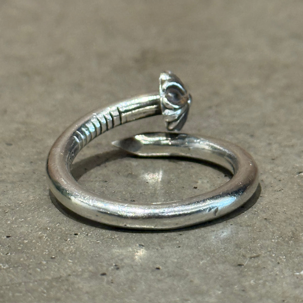 CHROME HEARTS NAIL RING ‘SILVER’