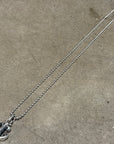 DEAL DESIGN LILY TOP FLEUR NECKLACE ‘SILVER’