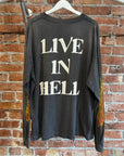 SAINT MICHAEL LIVE IN HELL LONGSLEEVE ‘SLATE’