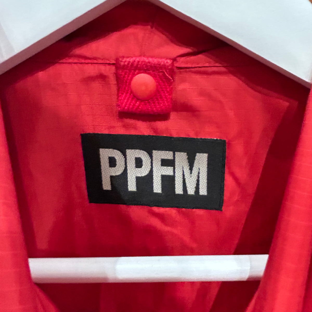 PPFM WINDBREAKER SHELL JACKET ‘RED’