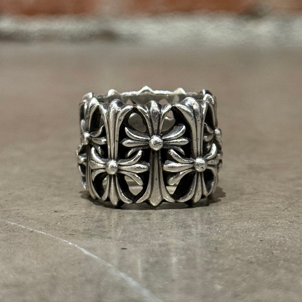 CHROME HEARTS CEMETERY RING ‘SILVER’