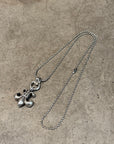 CHROME HEARTS BS FLEUR NECKLACE ‘SILVER’