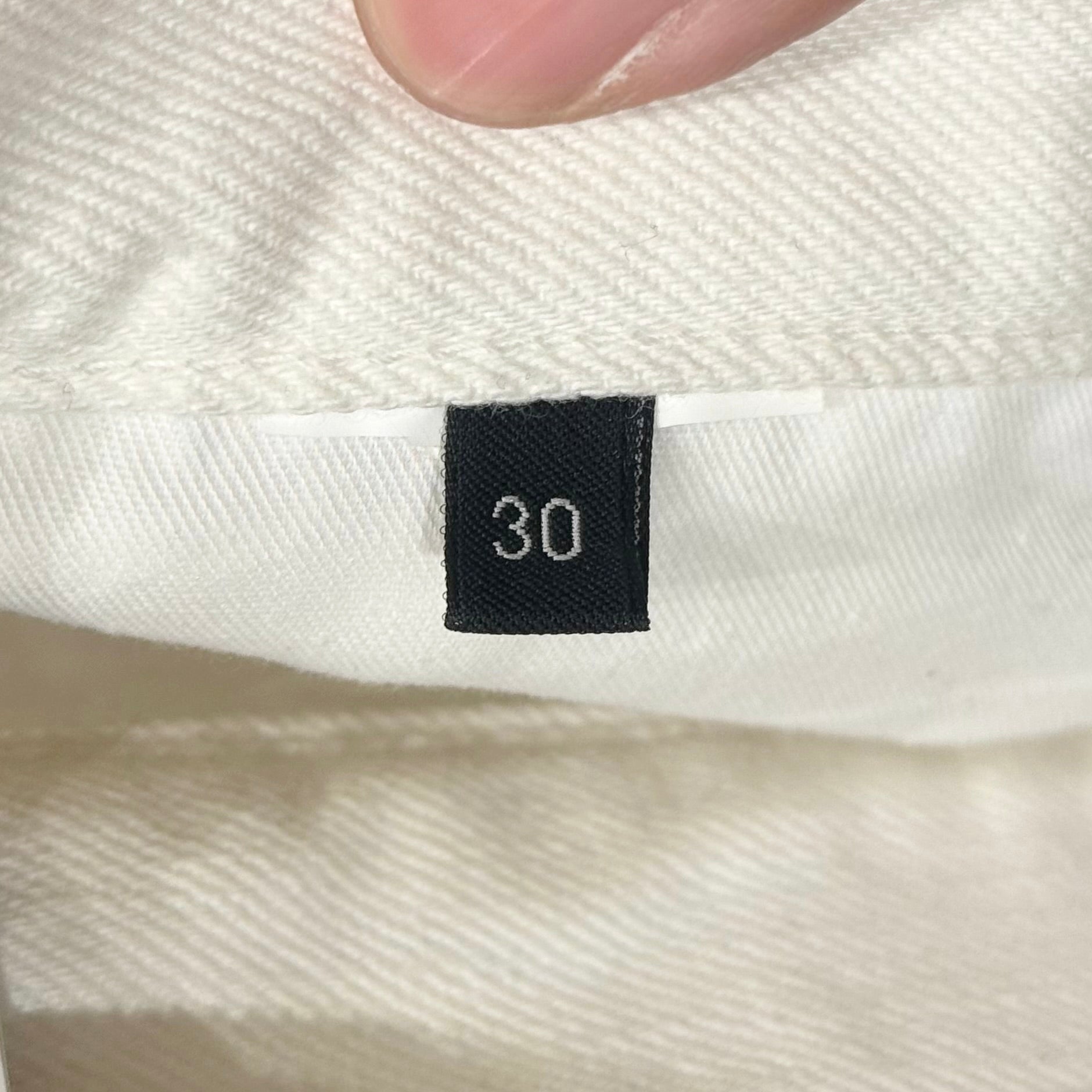 VALENTINO 5-POCKET CLASSIC DENIM ‘IVORY’