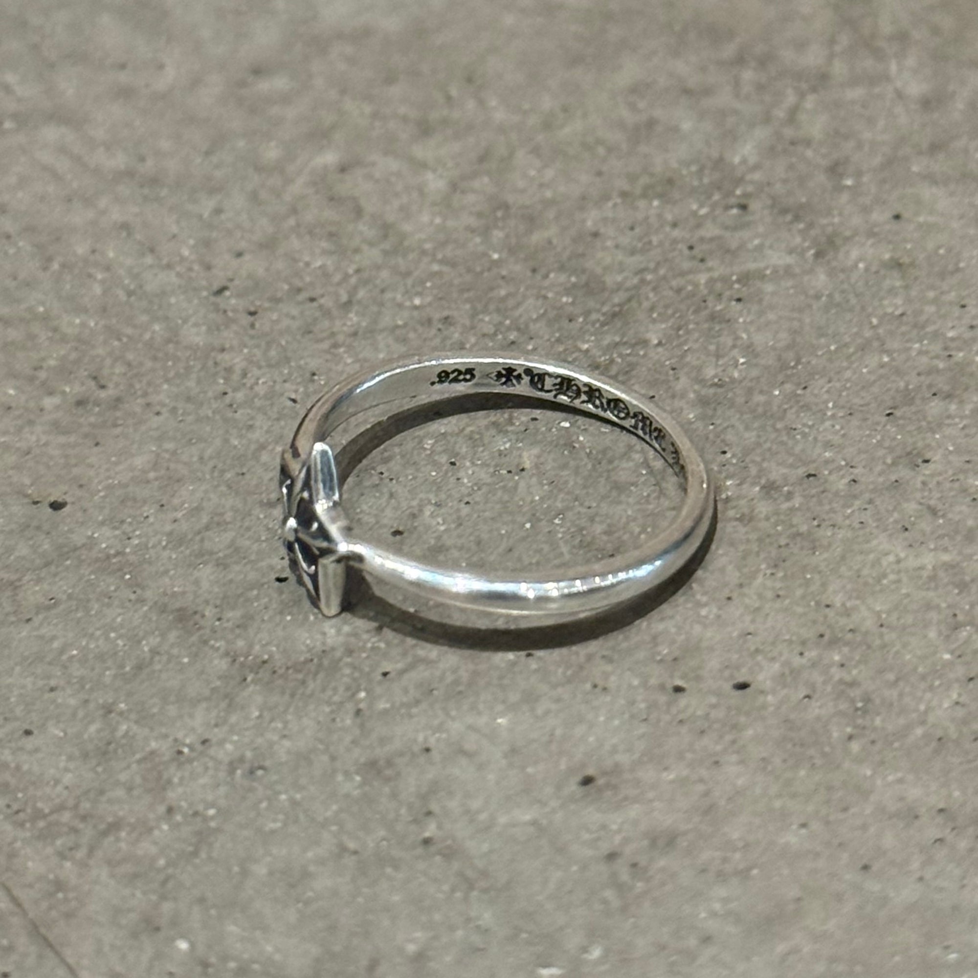 CHROME HEARTS STAR BUBBLE GUM RING ‘SILVER’