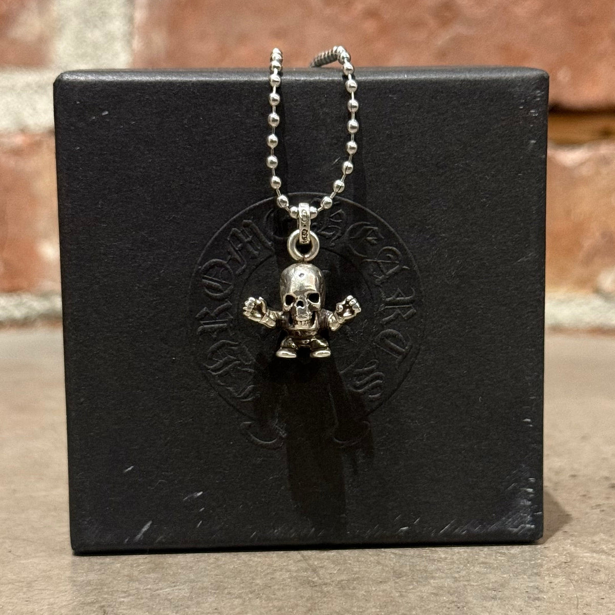 CHROME HEARTS FOTI HARRIS TEETER NECKLACE ‘SILVER’