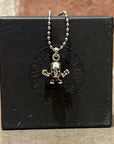 CHROME HEARTS FOTI HARRIS TEETER NECKLACE ‘SILVER’