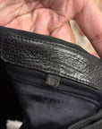 CHROME HEARTS 5 POCKET JAPANESE SELVEDGE DENIM ‘BLACK’