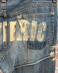 HYSTERIC GLAMOUR DEBBIE SUZIE JOAN KINKY DENIM JEANS ‘DARK BLUE’