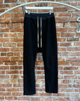 RICK OWENS FW13 PLINTH DROP CROTCH PANTS ‘BLACK’
