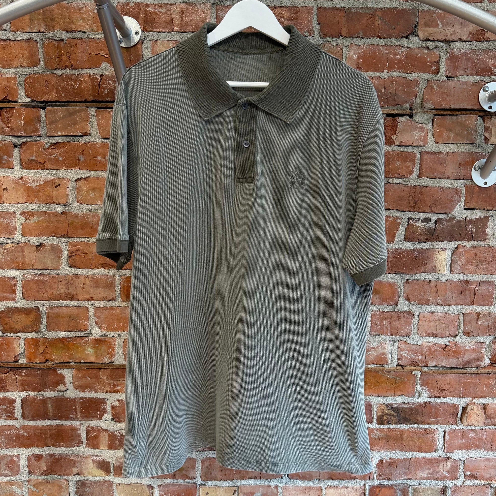 LOEWE LOGO POLO SHIRT ‘SAGE’