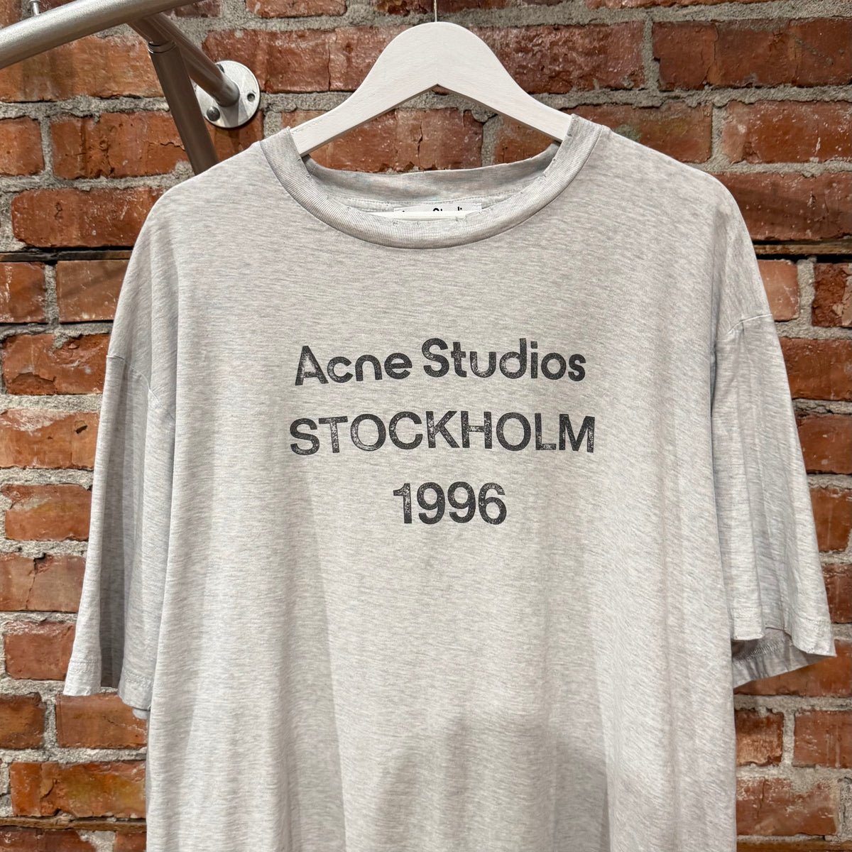 ACNE STUDIOS 1996 STOCKHOLM TEE ‘GRAY’