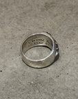 CHROME HEARTS CLASSIC FLORAL RING ‘SILVER’