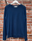 HELMUT LANG INDIGO DYED KNIT SWEATER ‘BLUE’
