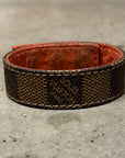 LOUIS VUITTON DAMIER SNAP BRACELET ‘BROWN’