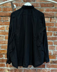 COMME DES GARÇONS BLACK BUTTON UP ‘BLACK’