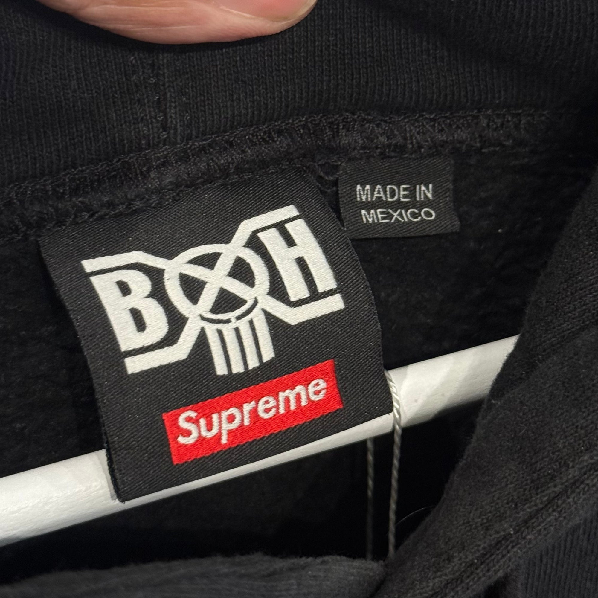 SUPREME X BOUNTY HUNTER FW23 HOODIE ‘BLACK’