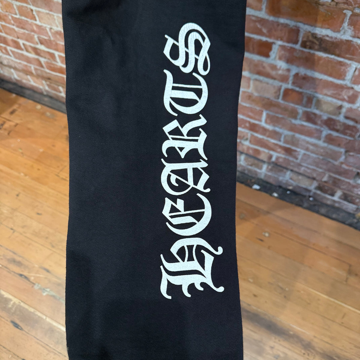 CHROME HEARTS HORSESHOE SCRIPT SWEATPANTS ‘BLACK’