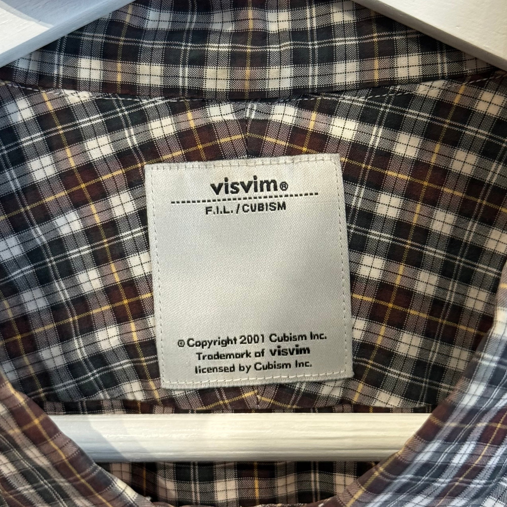 VISVIM AW20 UNION JAVK BUTTON UP SHIRT ‘MULTI’