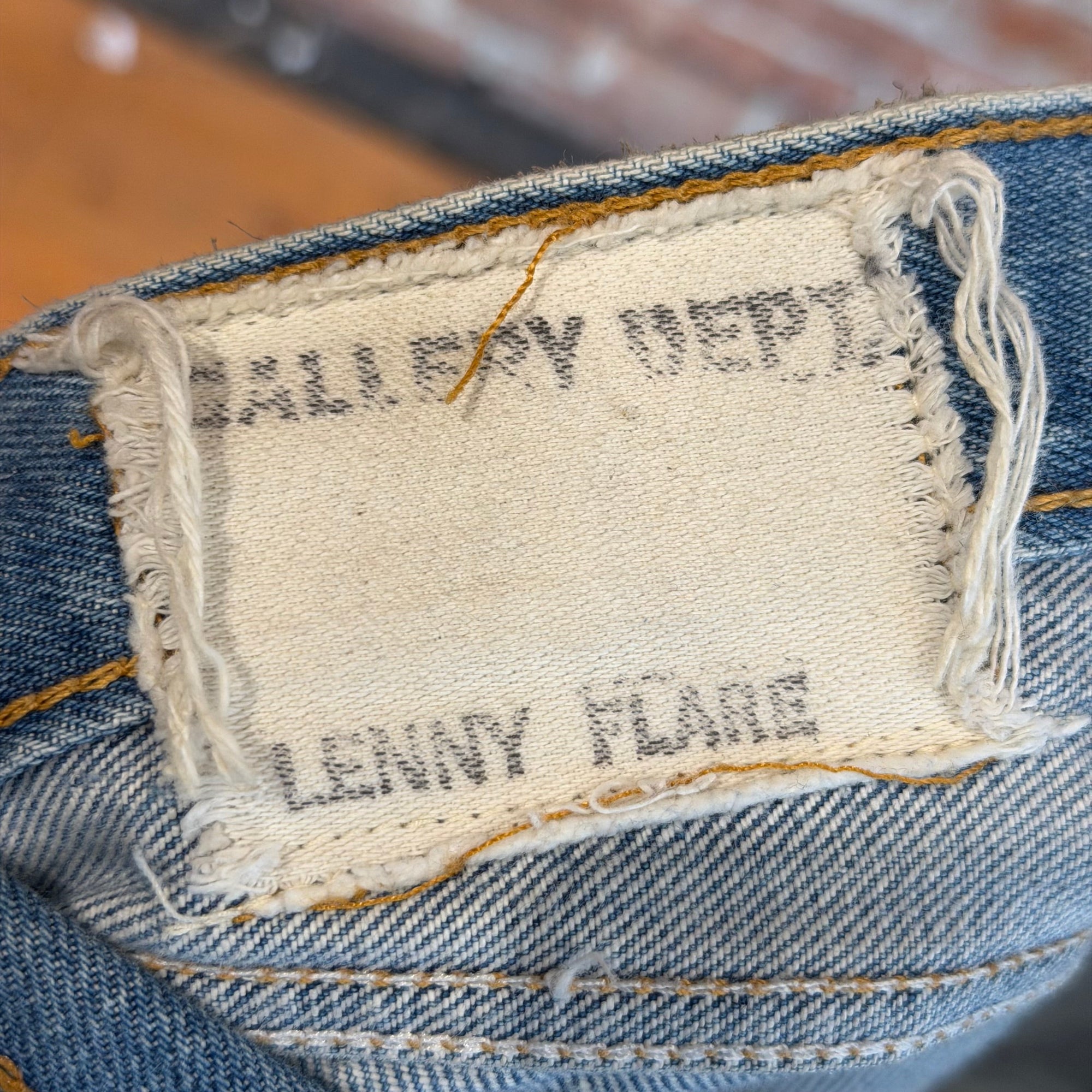 GALLERY DEPT LENNY FLARE PATCHWORK DENIM ‘LIGHT BLUE’