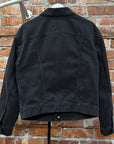 ANN DEMEULEMEESTER STANDARD RAF DENIM JACKET ‘BLACK’
