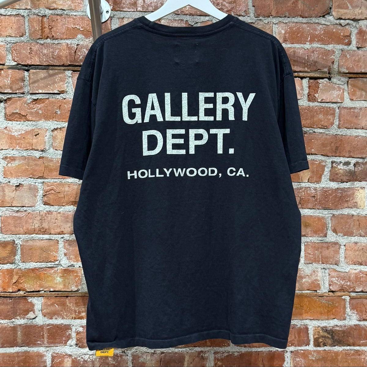 GALLERY DEPT. SOUVENIR LOGO TEE ‘BLACK’