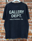 GALLERY DEPT. SOUVENIR LOGO TEE ‘BLACK’
