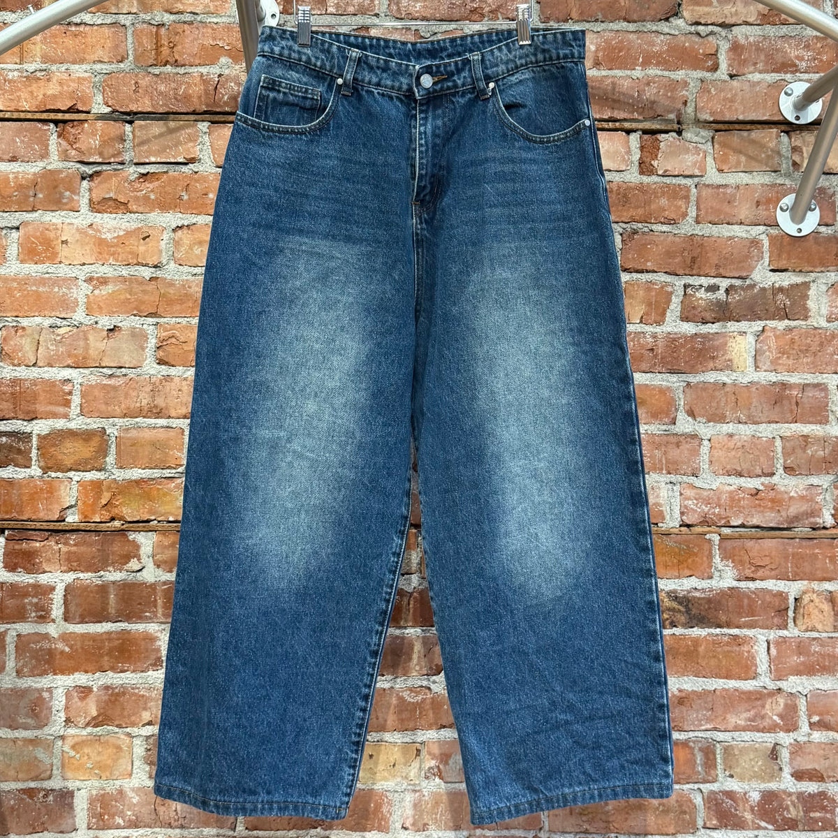 BASKETCASE WIDE BAGGY DENIM ‘BLUE’