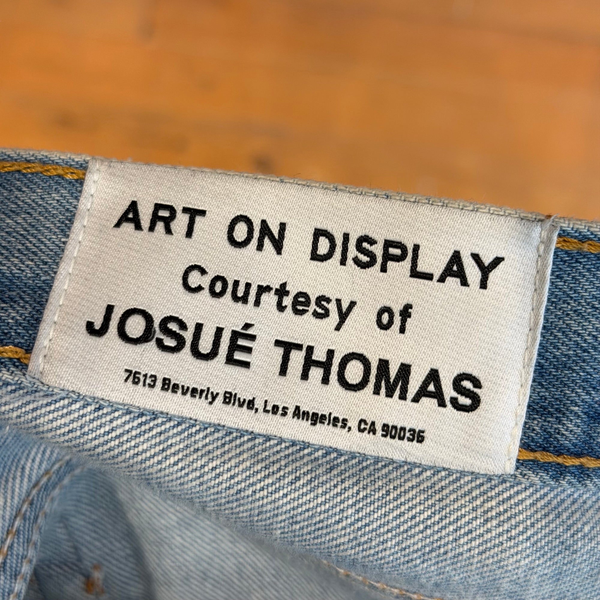 GALLERY DEPT LENNY FLARE PATCHWORK DENIM ‘LIGHT BLUE’