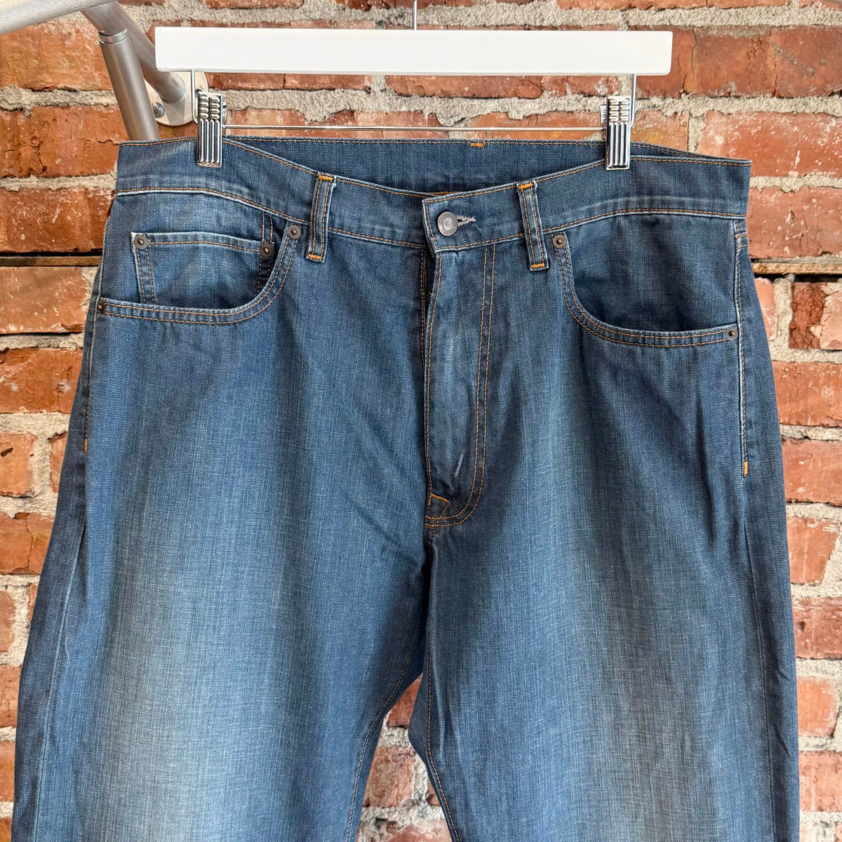 MARGIELA LINE 10 BAGGY COAL MINER DENIM ‘BLUE’