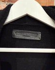 CHROME HEARTS CASHMERE FLORAL ZIP HOODIE ‘BLACK’