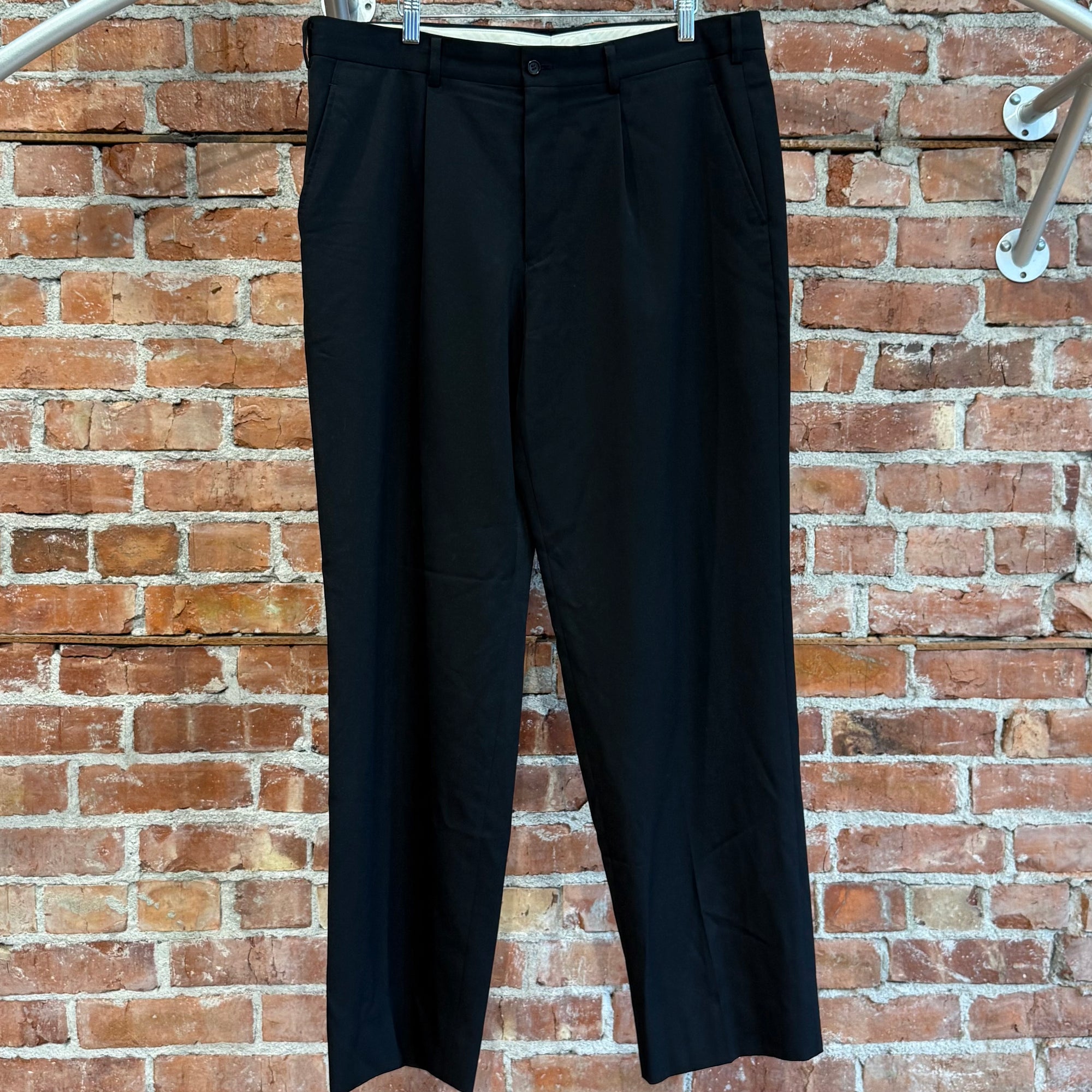 COMME DES GARCONS HOMME PLUS AD2007 WOOL TROUSERS ‘BLACK’