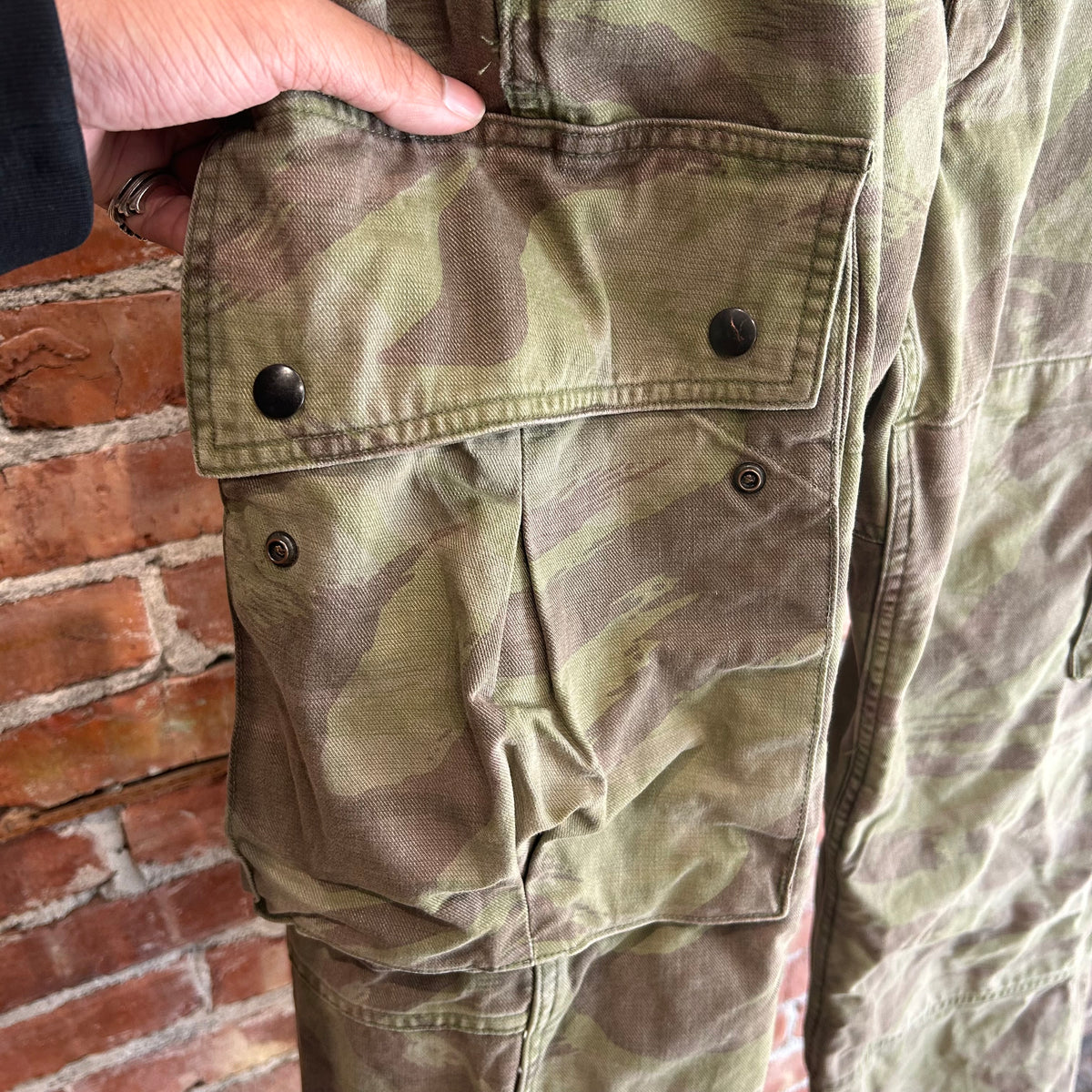 RALPH LAUREN DOUBLE RL TIGER CAMO CARGO PANTS ‘MULTI’