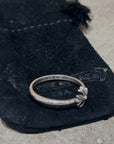 CHROME HEARTS PLUS CROSS BUBBLEGUM RING ‘SILVER’