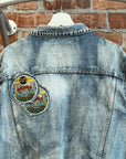 WHO DECIDES WAR SPHERE DENIM JACKET ‘ACID’
