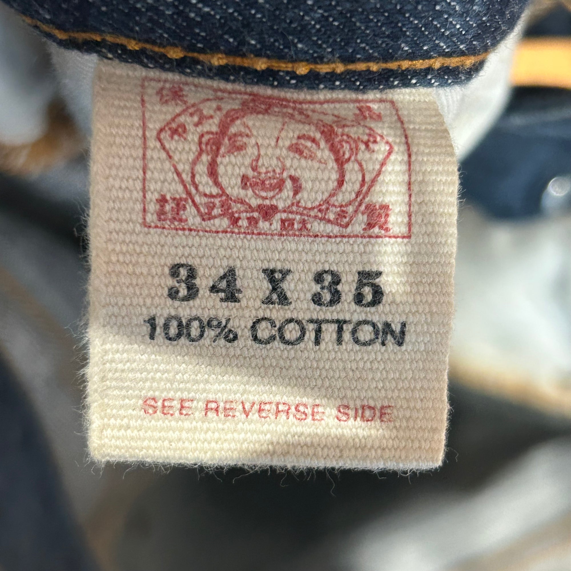 EVISU MULTIPOCKET PARIS DENIM 'INDIGO'