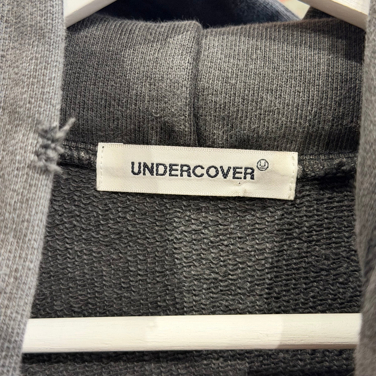 UNDERCOVER FW24 DISTRESSED HOODIE ‘GREY’