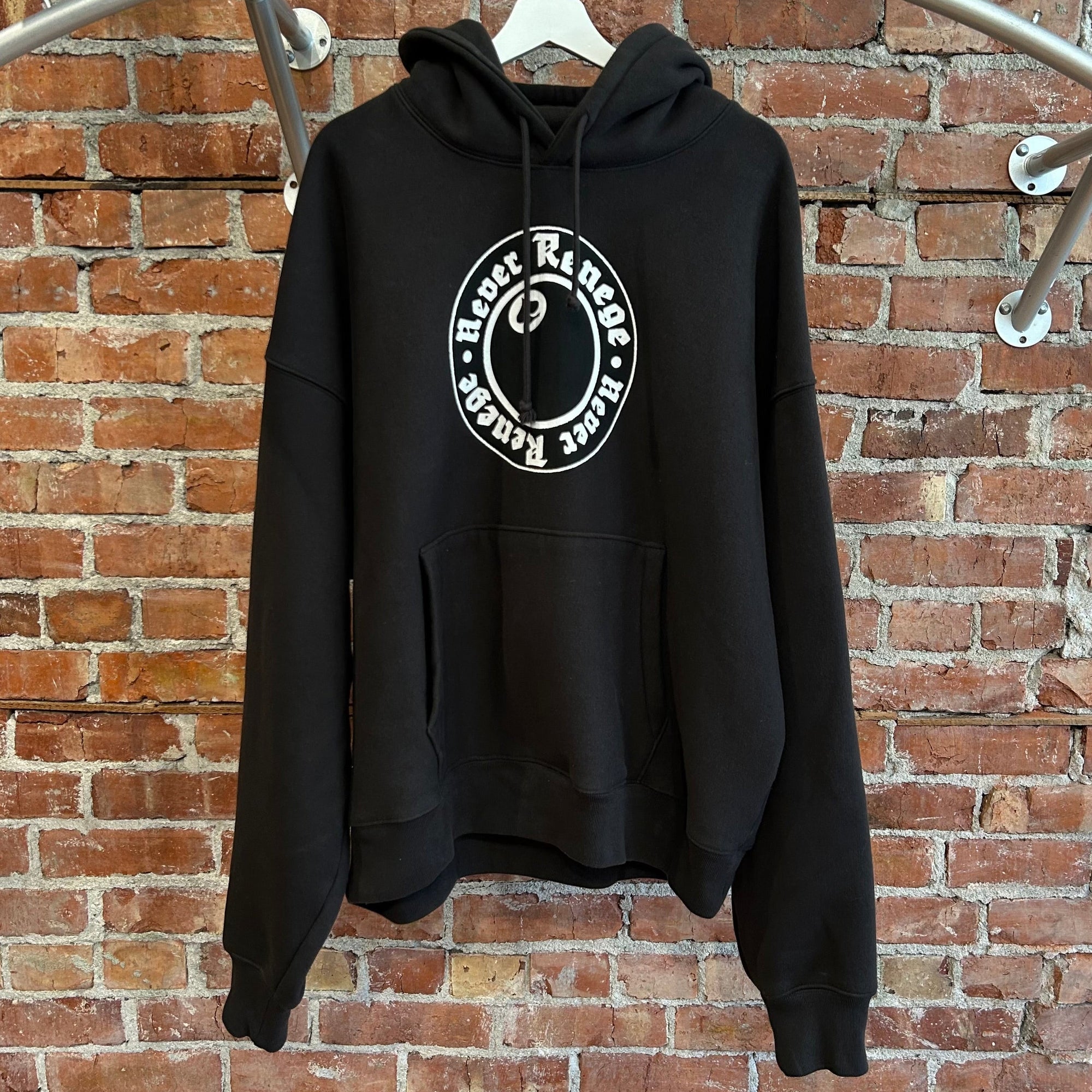 STUSSY X DENIM TEARS 8-BALL HOODIE ‘BLACK’