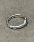 CHROME HEARTS PLUS CROSS HEART BUBBLE GUM RING ‘SILVER’