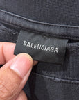 BALENCIAGA FW24 PARIS LIBERTY TEE ‘BLACK'
