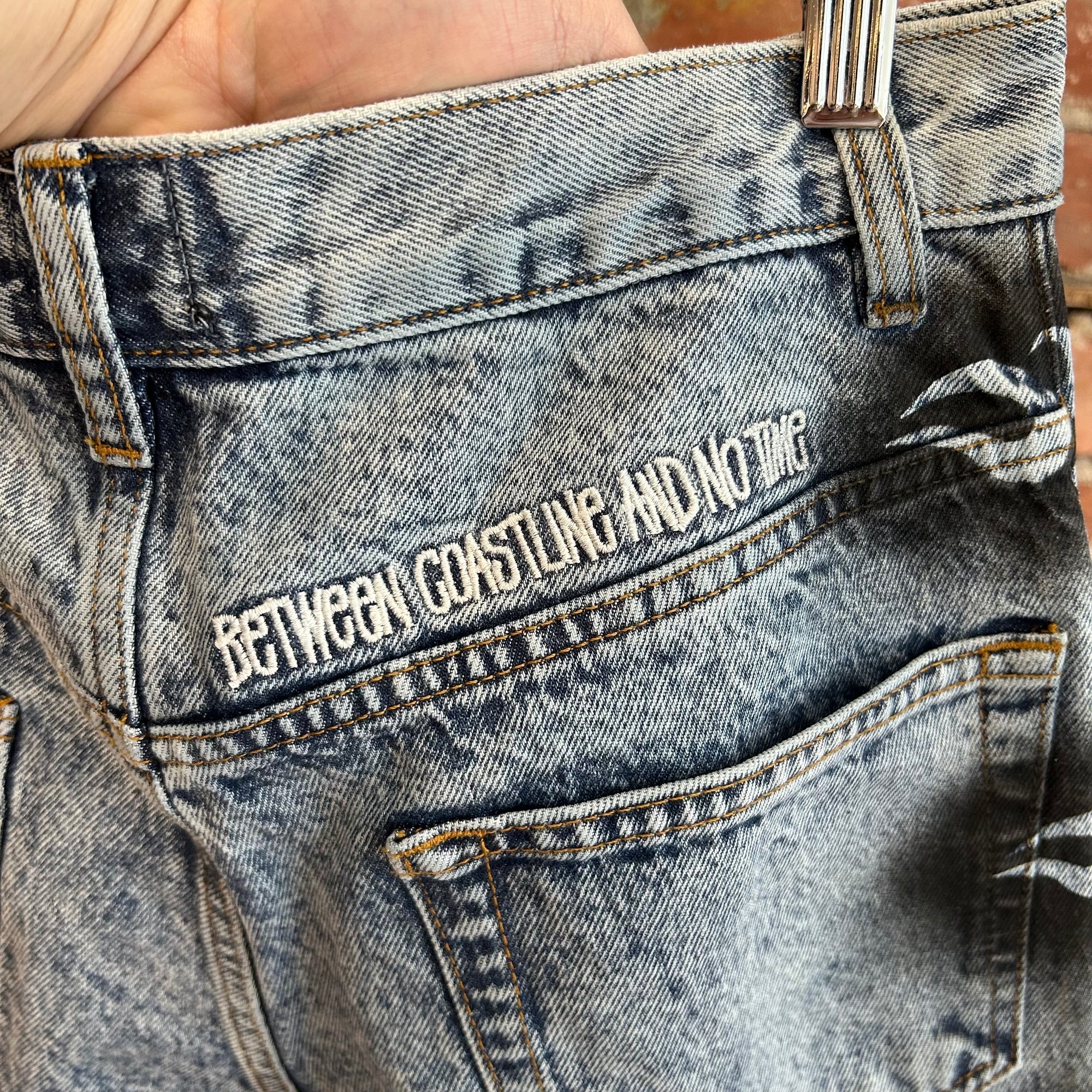 STUSSY X DRIES VAN NOTEN STENCIL DENIM ‘BLUE’